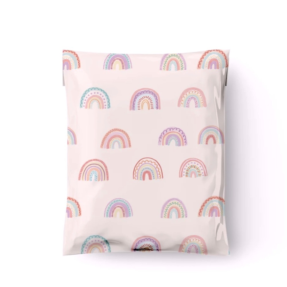 🌈20 Designer boho rainbow Poly Mailer 10 x 13 inch